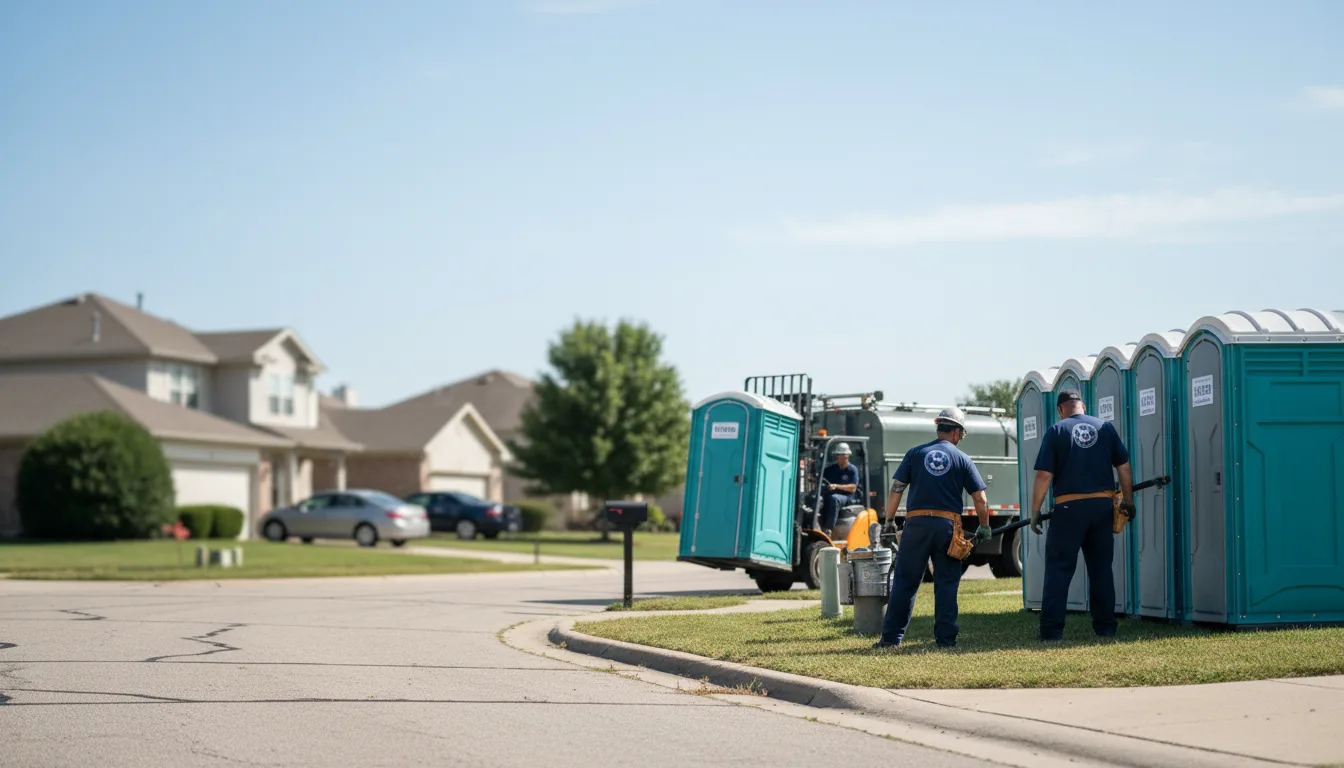 Porta Potty Rental in Mcalester, OK near me